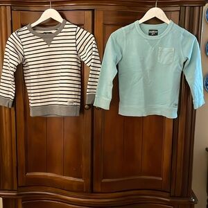 Two Osh Kish  Bgosh boys sweatshirts- size 8. Both for $10